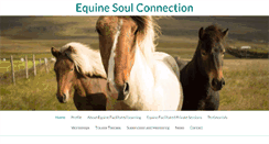Desktop Screenshot of equinesoulconnection.com