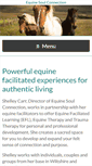 Mobile Screenshot of equinesoulconnection.com